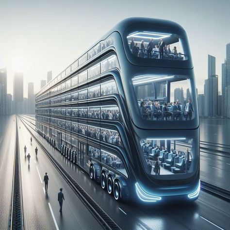 Cyberpunk Transportation, Futuristic Bus, Arch Designs For Hall, Music Room Design, Future Technology Concept, Luxury Motorhomes, Future Transportation, Luxury Bus, Futuristic Motorcycle