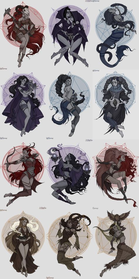 Zodiac Signs Pictures, Zodiac Characters, Is It Just Me, Zodiac Art, Dessin Adorable, Anime Drawings Tutorials, 영감을 주는 캐릭터, Creature Art, Dark Fantasy Art