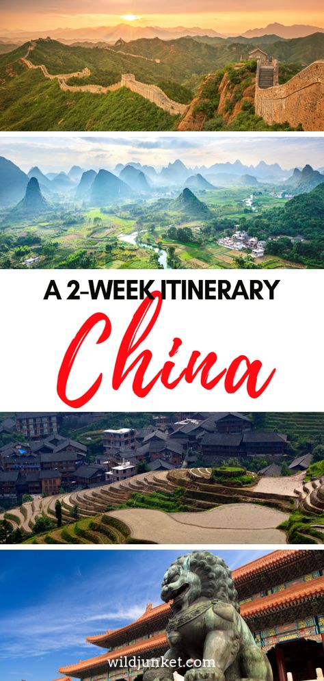 China Itinerary, China Travel Guide, Rice Terraces, Travel Destinations Asia, China China, Going On Holiday, China Travel, Great Wall, Travel Instagram