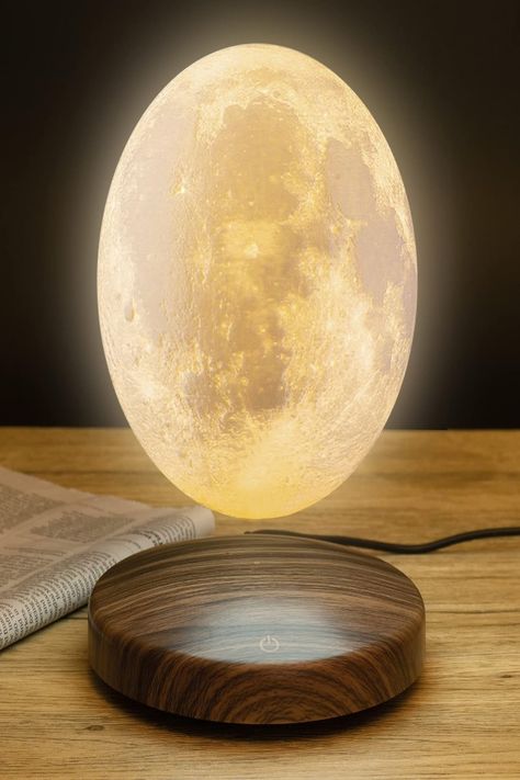 About this item

🌙 High-Tech Levitating Moon Lamp: Uses electromagnetic tech to float and rotate silently, with an easy-to-use base.
🌙 3D Printing Tech: 5.9-inch lamp with realistic moon surface details.
🌙 Touch & Remote Control: Change colors (3 modes), set timers (15/30/60 mins), and adjust brightness.
🌙 Perfect Gift & Decor: Unique, stylish lamp for home, office, or special occasions like Valentine’s Day, Christmas, and birthdays. Levitating Moon Lamp, Unique Home Office, Christmas Gifts Unique, Moon Surface, Lamp 3d, Luxury Bed Sheets, Moon Lamp, Elegant Wall Art, Moon Light