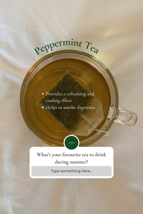 Start your day off the right way - sip on some peppermint tea for a boost of energy and clarity! #holistichealth #pepperminttea #torontowellness Spearmint Tea, Peppermint Tea, Peppermint Oil, Young Living Essential Oils, Holistic Health, Day Off, Health Benefits, Natural Remedies, Peppermint