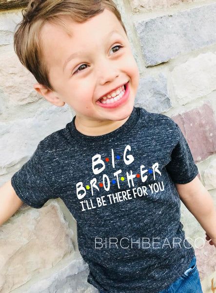 Birch Bear Co is known for the best selling premium collection of graphic t shirts. Over 1000 trending shirts, hoodies, tanks, children’s clothes and more. Including custom t shirts, funny t shirts, funny or personalized mom t-shirts, aunt t shirts,... Brother Announcement, Big Bro Shirt, Second Baby Announcements, Big Brother Announcement Shirt, Big Brother Announcement, New Big Brother, Promoted To Big Brother, Cricut Baby, Aunt T Shirts