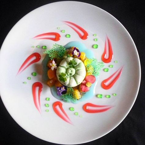 Nice Desserts, Culinary Plating, Garnishing Ideas, Chef Plating, Beautiful Plating, Fine Dining Plating, Food Presentation Plates, Gourmet Food Plating, Food Plating Techniques