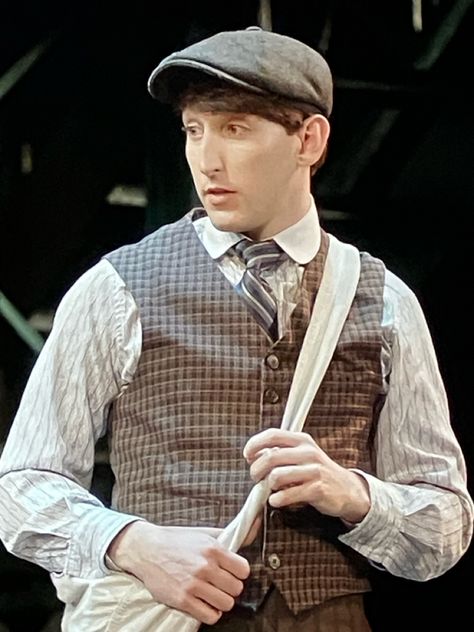 Davey Newsies, Davey Jacobs, The Newsies, Newsies Live, Ben Fankhauser, Newsies Broadway, Paper Boy, Stood Up, Broadway Musical