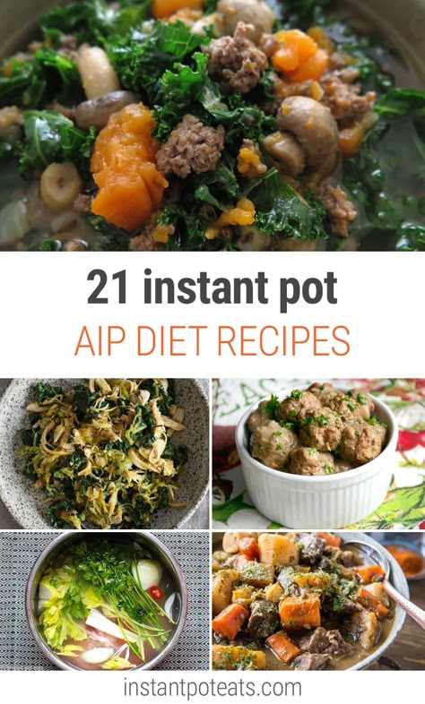 Aip Instant Pot, Autoimmune Diet Recipes, Aip Diet Recipes, Instant Pot Dinner, Inflammation Recipes, Autoimmune Recipes, Autoimmune Paleo Recipes, Aip Paleo Recipes, Aip Diet