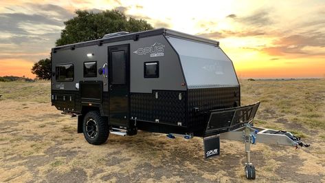 Seven of the Most Amazing Off-Road Camper Trailers Off Grid Trailers, Rv Motorhomes, Off Road Camper Trailer, Off Road Camping, Camper Hacks, Mobile Kitchen, Off Road Trailer, Camping Camper, Trailer Build