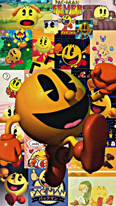 Pac-Man Pac Man Wallpaper, Pacman Ghost, Retro Stars, Fake Skin, Man Wallpaper, Pac Man, Mobile Wallpaper, Arcade Games, Video Game