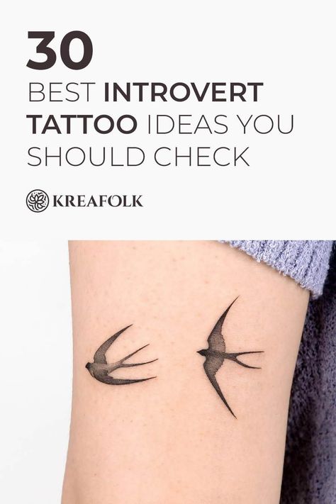 Explore the best tattoos for introverts in our comprehensive guide. Delve deep into personalized, subtle, and introspective tattoo choices for introverts! Oxford Comma Tattoo, Tattoo For Introverts, Introspective Tattoo, Introvert Tattoo Ideas, Tattoos For Introverts, Introvert Tattoo, Small Back Tattoos, The Best Tattoos, Worlds Best Tattoos