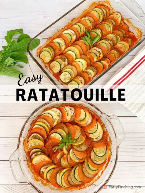 best ratatouille recipe, easy ratatouille recipe, disney ratatouille recipe Ratouille Recipe, Rattatouie Recipe, Ratatouille Recipe Easy, Best Ratatouille Recipe, Baked Ratatouille Recipe, Ratatouille Recept, Easy Ratatouille Recipe, How To Make Ratatouille, Easy Ratatouille