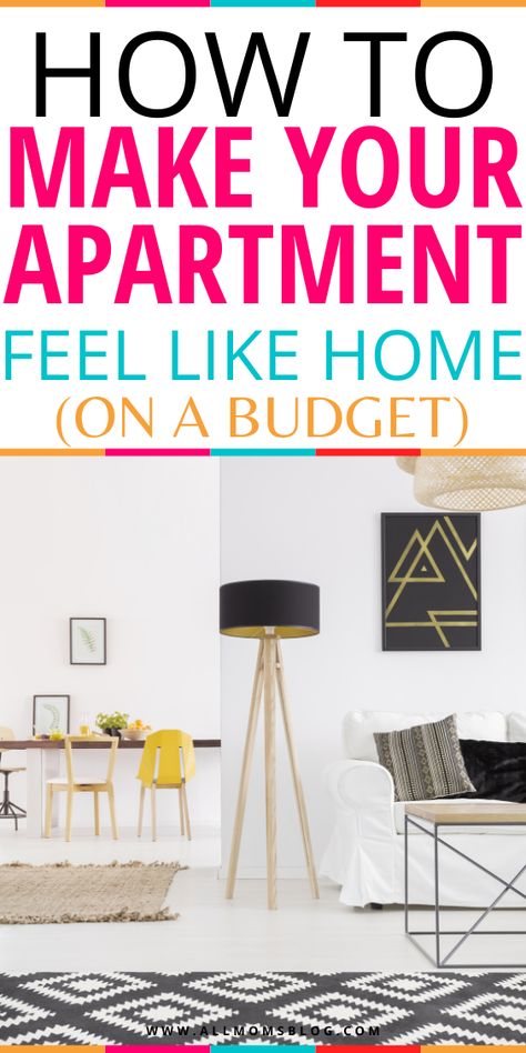 Ways To Make An Apartment Feel Like Home, Make An Apartment Feel Like Home, How To Make Apartment Feel Like Home, Making An Apartment Feel Like Home, Apartment Stuff, Home On A Budget, Fall Break, Virtual School, Organized Mom