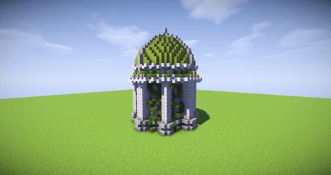 Dome Minecraft Build, Minecraft Dome Roof, Roof Minecraft, Minecraft Dome, Minecraft Epic Builds, Minecraft Tower, Minecraft Ps4, Medieval Tower, Minecraft Medieval