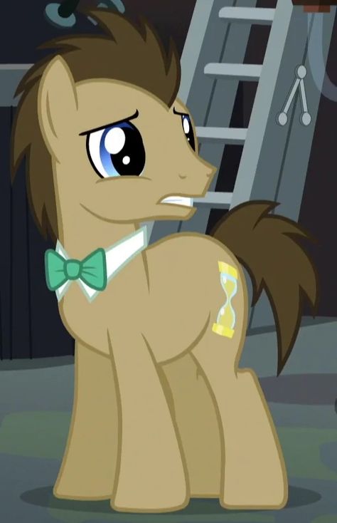 Dr. Hooves Doctor Hooves, Dr Hooves, Dr Whooves, The Tenth Doctor, Doctor Whooves, Time Turner, Mlp Characters, Cutie Mark, Tenth Doctor