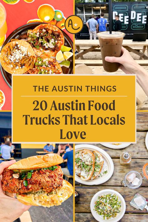 Best Food Truck Food, Austin Texas Food, Butter Poached Lobster, Gourmet Tacos, Best Food Trucks, Best Fast Food, Austin Food, Fried Chicken Sandwich, Culinary Experience