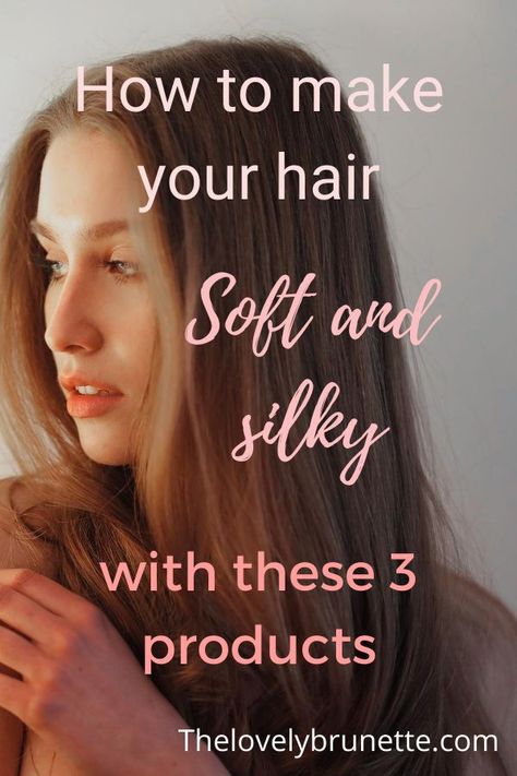 Do you want silky hair? Let's be real, who doesn't. There are my favorite products for soft hair. It even works if your hair is fried. Hair Products For Soft Shiny Hair, Products For Soft Hair, Soft Silky Hair, Soft Shiny Hair, Paris Hair, Transitioning Hairstyles, Hair Masks, Healthy Hair Tips, Dull Hair