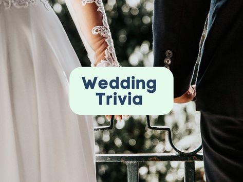 Wedding Trivia Questions, Wedding Facts, Average Wedding Costs, Wedding Trivia, Most Popular Flowers, Trivia Questions And Answers, Before Marriage, When You See It, Wedding Costs