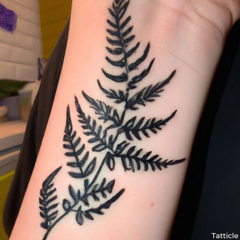 Fern Tattoo Meaning: What Does It Symbolize? - Tatticle Fern Leaf Tattoo, Wrapped Around Arm Tattoo, Around Arm Tattoo, A Tattoo Design, Fern Tattoo, Create A Tattoo, Tattoos Meaning, Leaf Tattoo, Healing Tattoo