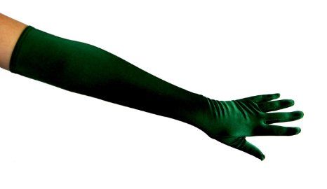 Amazon.com: 22" Classic Adult Size Long Opera Length Satin Gloves Assorted Glove Colors: Emerald Green: Clothing $12.95 Harry Styles London, Opera Length Gloves, Satin Gloves, Green Gloves, Elegant Gloves, Elbow Length Gloves, Green Clothing, Heels Aesthetic, Opera Gloves