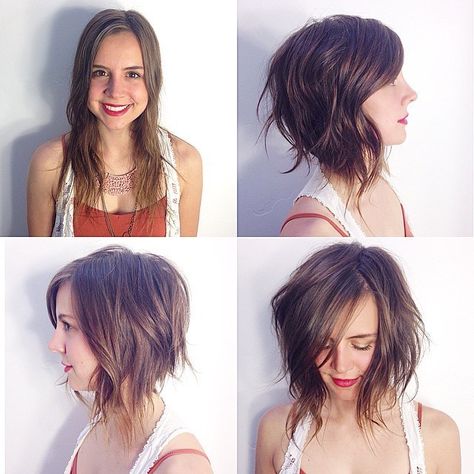 Bob Haircut For Fine Hair, Long Bob Haircuts, Lob Haircut, Inverted Bob, Haircuts For Fine Hair, Shoulder Length Hair, Undercut, Hair Today, Length Hair