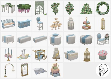 [DOWNLOAD] Bridgerton wedding set | Patreon Bridgerton House Floor Plan, Bridgerton Furniture, Ts4 Bridgerton, Sims Bridgerton, Wedding Sims 4 Cc, Wedding Sims 4, Bridgerton Set, Sim4 Mods, Sims Wedding