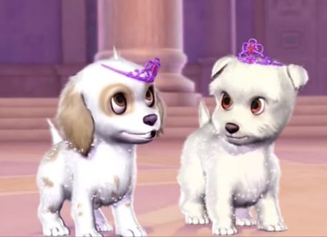 Barbie Dogs Pfp, Barbie Dogs, Barbie Diamond Castle, Barbie And The Diamond Castle, Barbie Dog, Best Friends Cartoon, Childhood Memories 2000, Friend Cartoon, Bestest Friend