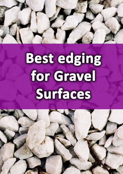 Landscape Gravel Driveway, Gravel To Grass Edging, Edging Between Grass And Gravel, Edging Ideas For Gravel Driveway, Edging For Pea Gravel Patio, How To Edge A Gravel Driveway, Pea Gravel Edging, Edging Gravel Driveway, Edging For Rock Beds