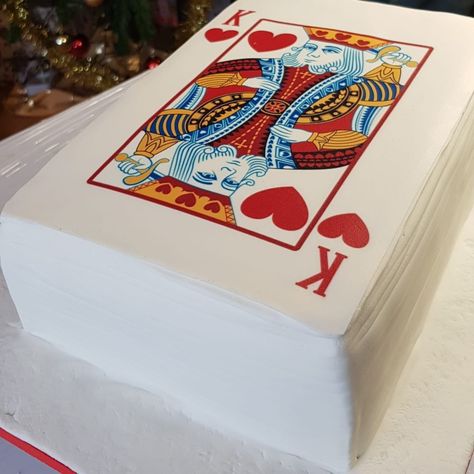 Deck Of Card, Cards Cake, Bespoke Cakes, Poker Party, Vanilla Sponge, Cake Lover, Casino Party, Butter Cream, Poker