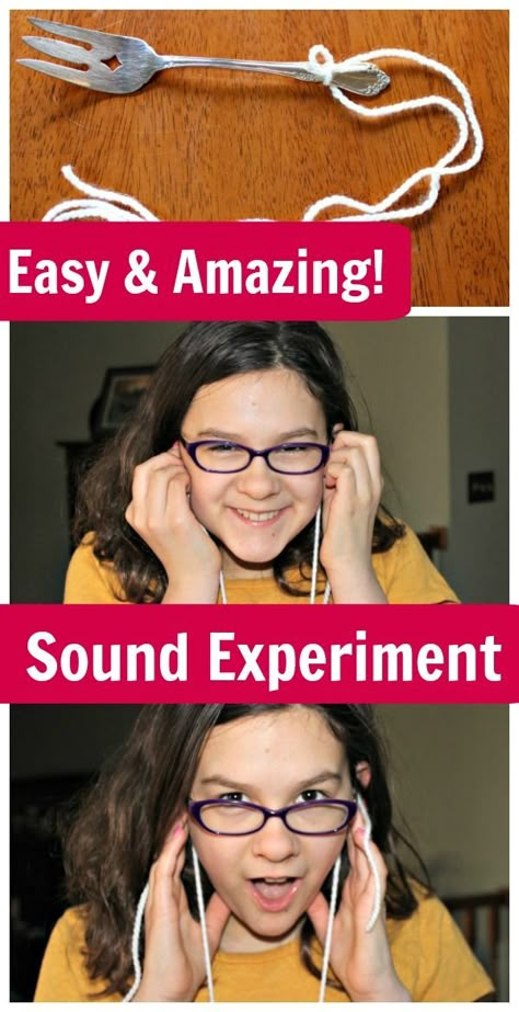 Awesome sound wave experiment for elementary and middle school grades!  Easy to set up and AMAZING results! Sound Experiments, Sound Science, Experiment For Kids, Cool Experiments, Science Week, Stem Ideas, Preschool Science Activities, 4th Grade Science, Sound Wave