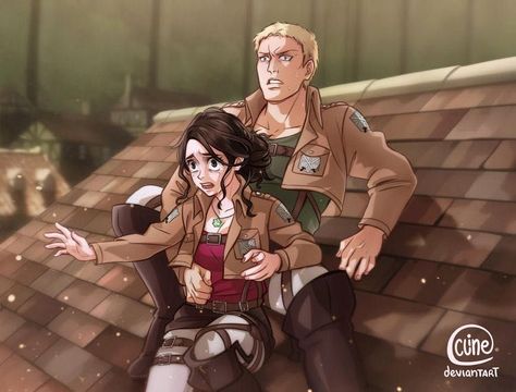 Reiner X Oc, Heart Of Ice, Levi X Reader, Realistic Hair Drawing, Attack On Titan Series, Apollo Justice, Aot Characters, Titans Anime, Attack On Titan Fanart