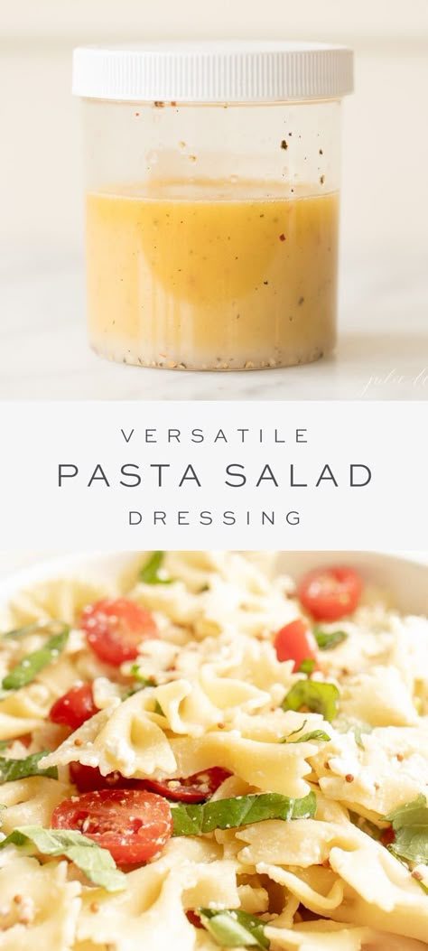 Pasta House Salad Dressing Recipe, Cold Pasta Salad Dressing, Pasta House Salad, Easy Bean Soup, House Salad Dressing, 15 Bean Soup Recipe, Pasta Salad Dressing Recipe, Homemade Pasta Salad, 15 Bean Soup