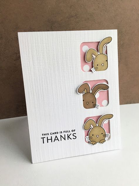 Easter Cards Handmade, Birthday Card Drawing, Card Drawing, Spring Cards, Easter Greetings, Card Making Inspiration, Animal Cards, Handmade Birthday Cards, Simon Says Stamp