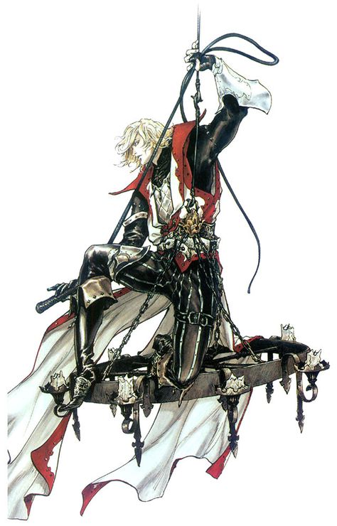 Leon Belmont on Chandelier - Characters & Art - Castlevania: Lament of Innocence Leon Belmont, Ayami Kojima, Castlevania Dracula, Castlevania Games, Castlevania Wallpaper, Castlevania Anime, Chandelier Art, Vampire Art, Comics Art