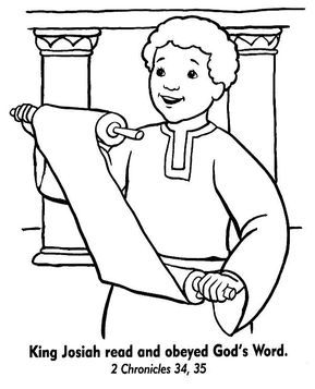 King Josiah coloring pages to print and color for children of all ages. Visit Topcoloringpages.net for absolutely free coloring books. King Josiah Coloring Page, Sunday School Coloring Sheets, Coloring Pages Activities, Bible Coloring Sheets, King Josiah, The Boy King, Bible Crafts Sunday School, Bible Story Crafts, Light Party