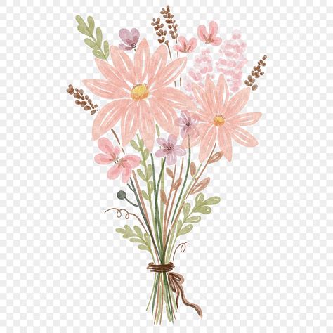 Png Flowers Design, Transparent Flowers Png, Flower Drawing Transparent Background, Floral Png Vector, Flowers Without Background, Graphic Design Flowers, Digital Flowers Png, Flower Bouquet Background, Flowers Png Hd