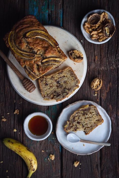 Eggless Banana Bread - Bake with Shivesh Eggless Banana Bread Recipe, Eggless Banana Bread, Bake With Shivesh, Raw Banana, Eggless Recipes, Cooking Bread, Eggless Baking, Make Banana Bread, Banana Bread Recipe