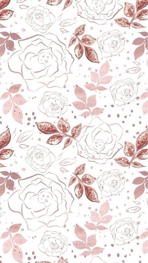 Image shared by Mmarianna772003. Find images and videos about pink, flowers and wallpaper on We Heart It - the app to get lost in what you love. Tapete Gold, Iphone Gifts, Gold Wallpaper Background, Rose Gold Wallpaper, Whatsapp Wallpaper, Wallpaper Iphone Quotes, Phone Wallpaper Patterns, Trendy Wallpaper, Iphone Wallpaper Vintage