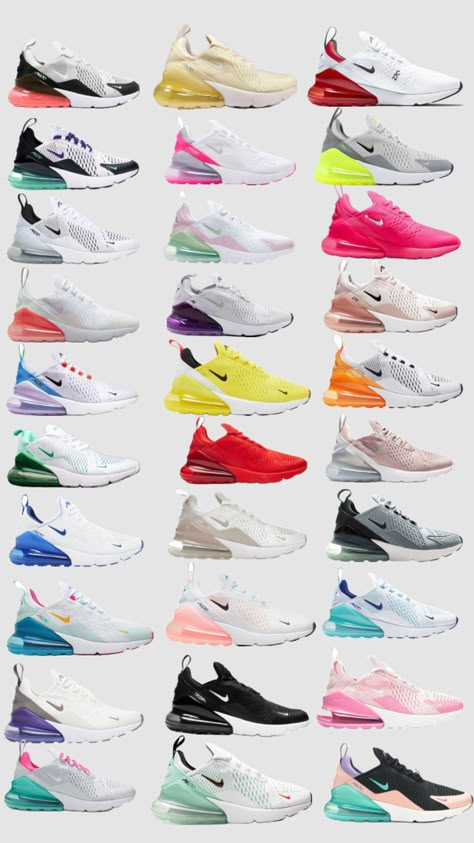 270 Air Max Shoes, Nike Shoes Air Max 270, Air Max 270 Outfit, Cute Running Shoes, Nike 270, Nike Shoes Women Fashion, Nike Shoes (men), Nike Shoes Air, Cute Nike Outfits