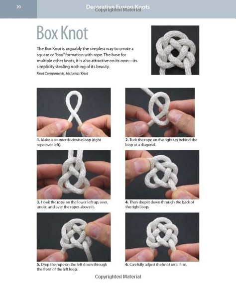 box knot Celtic Knots Diy, Knot Instructions, Box Knot, Decorative Knots, Macrame Knots Tutorial, Paracord Knots, Knots Diy, Knot Pillow, Knots Tutorial