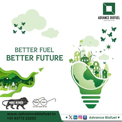 🌱 Did you know that by using biogas as a fuel source, businesses can experience significant cost savings while promoting sustainability? 🌿✨ #Advancebiofuel #CleanerFuture #BetterFuelBetterFuture #fuelwheels #fuel #fueloffroad #futureenergy #WasteToEnergy #cleanenergy #RenewableEnergy #GrunerRenewables Future Of India, Waste To Energy, Future Energy, House Outer Design, Save Fuel, Beautiful Morning Quotes, Outer Design, Fuel Wheels, Better Future