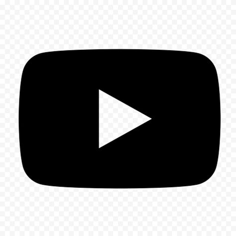 Youtube Logo No Background, Black Yt Icon, Yt Logo Png, Youtube Logo Png Hd, Youtube Logo Black, Black Youtube Icon, Yt Icon, Png Youtube, Yt Logo