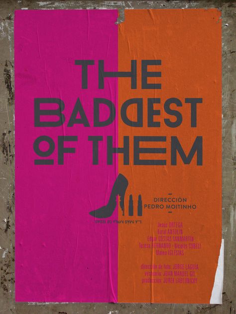 The Baddest of them all. Film Poster on Behance Baddest Of Them All, The Baddest, Film Poster, Copy Paste, All Poster, Book Cover, Film, Quick Saves