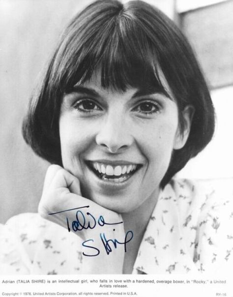 SHIRE Talia Adrian Balboa, 70s Actors, Rocky And Adrian, Rocky 1976, Rocky Series, Talia Shire, Rocky Film, Rocky Ii, Rocky Balboa