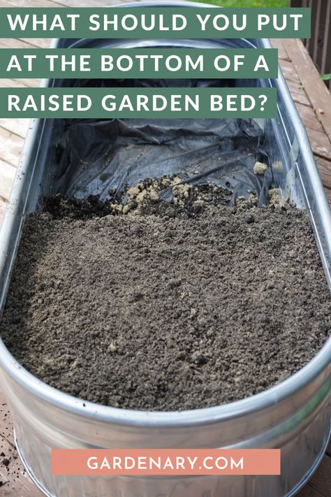 4x4 Raised Garden Bed Planting, Raised Garden Bed Hacks, Raising Garden Beds, Filler For Raised Garden Beds, How To Set Up A Raised Garden Bed, Trench Composting Raised Beds, How To Prep Raised Garden Beds, Raised Bed Food Garden, Raised Garden Beds Layers