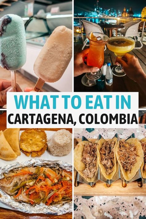 If you’re planning a food tour in Colombia, you can’t miss out on the best restaurants in Cartagena! This article provides helpful information on the 13 favorite places to eat in the city. From traditional Colombian dishes to international flavors, Cartagena has it all. If you’re looking for a unique food experience, try the cooking class at the top of the list. La Santa Guadalupe and Pollo Tropical are some of the places to visit. Don’t miss out on the culinary experience of Cartagena! Cartagena Colombia Travel, Pollo Tropical, Colombian Dishes, Trip To Colombia, Visit Colombia, South America Destinations, Panama Travel, Colombian Food, Food Experience