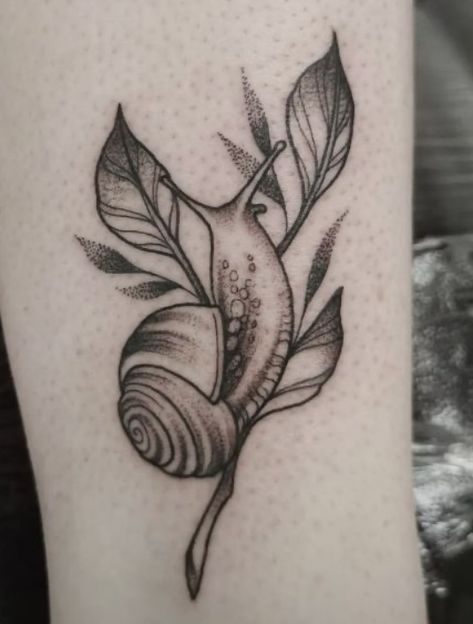 Forest Floor Tattoo, Goose Tattoos, Goose Tattoo, Snail Tattoo, Branch Tattoo, Knee Tattoo, Nature Tattoos, Feminine Tattoos, Creative Tattoos