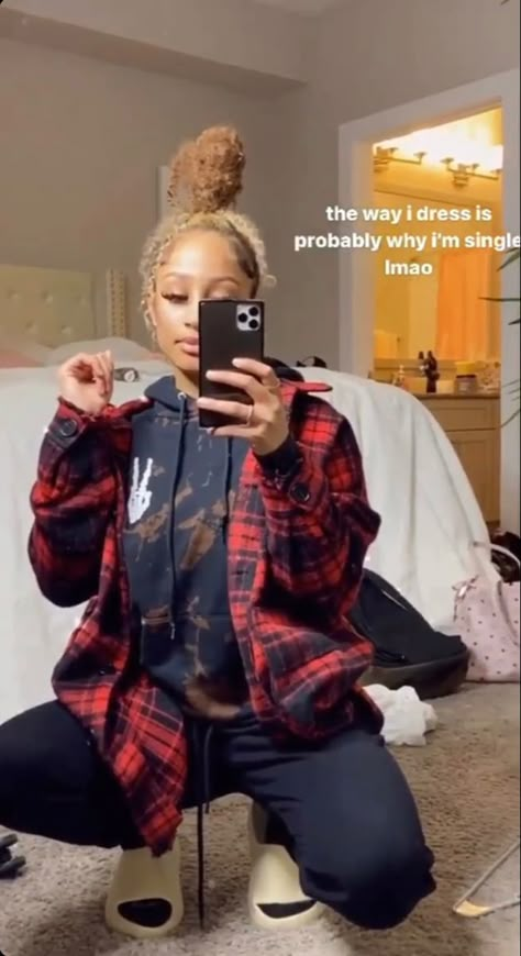 Samariajdavis Outfits, Samaria J Davis Hair, Samariajdavis Aesthetic, Samaria Toosi Gf, Sneaky Link Up Outfits, Samariajdavis Videos, Samariajdavis Pregnancy, Cute Nose Piercings, Comfy Casual Outfits