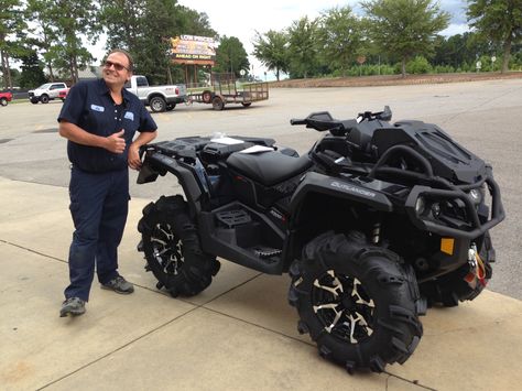 Thank you Joe Sylvia from Foxworth, MS for getting your 2017 Can-Am Outlander Xmr 1000 at Hattiesburg Cycles. #canam Can Am Four Wheeler, Canam Outlander, Can Am Defender Accessories, Can Am Commander Accessories, Can Am Maverick X3, Best Off Road Vehicles, Four Wheelers, All-terrain Vehicles, Dirt Bikes