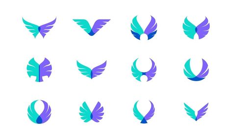 Wing or freedom logo in simple and modern style Church Logo Ideas, Freedom Logo, Water Drop Logo, Falcon Logo, Wing Logo, Logo Bakery, Drop Logo, Church Logo, Bakery Logo