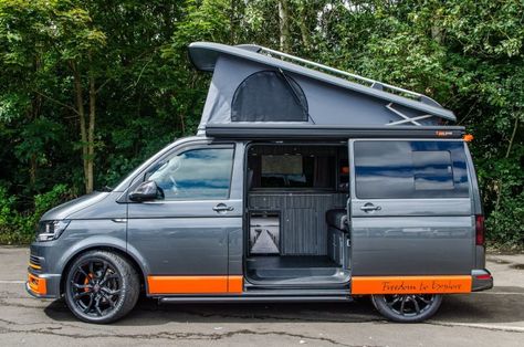 15 Best Pop Up Campers For Weekend Adventures Vw Transporter Conversions, Vw Kampeerwagens, Best Pop Up Campers, Vw Minibus, Vw Transporter Camper, Vw Conversions, Vw Transporter Van, Vw Camper Conversions, T6 California