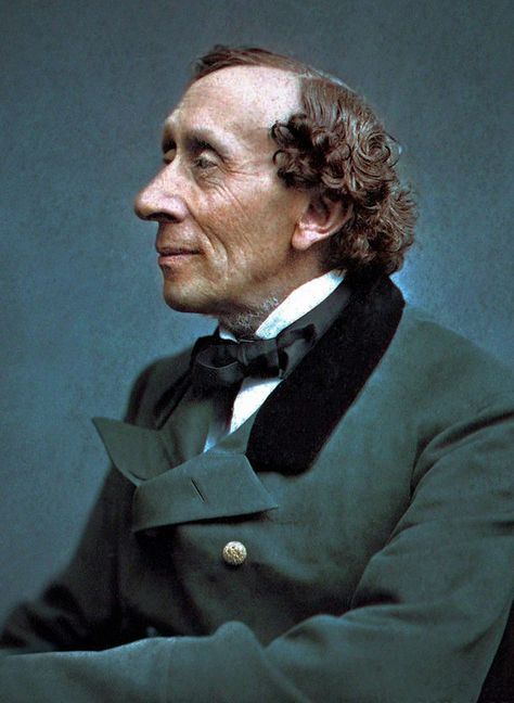 Hans Christian Andersen (1805-1875) Hans Andersen, Story Teller, Historical People, Hans Christian Andersen, Writers And Poets, Famous Authors, Hans Christian, Famous Men, Jolie Photo