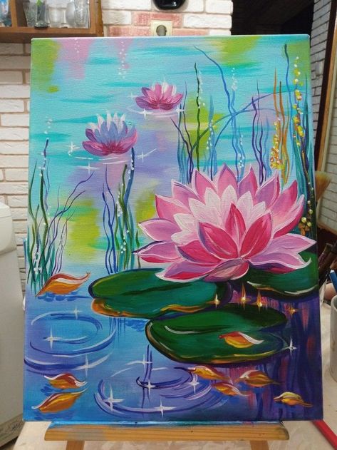 Aesthetic Color Drawings, Aesthetic Flower Paintings, Composition Drawing Painting, Simple Painting Ideas For Beginners Easy, Painting Ideas For Grandma, Book Painting Ideas On Canvas, Canvas Painting Ideas Pink, Painting Ideas For Mom, Composition Painting Ideas